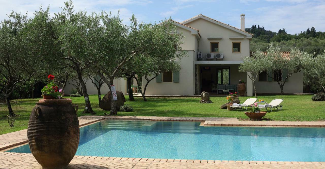 Olive Ano Korakiana Villa Exteriör bild